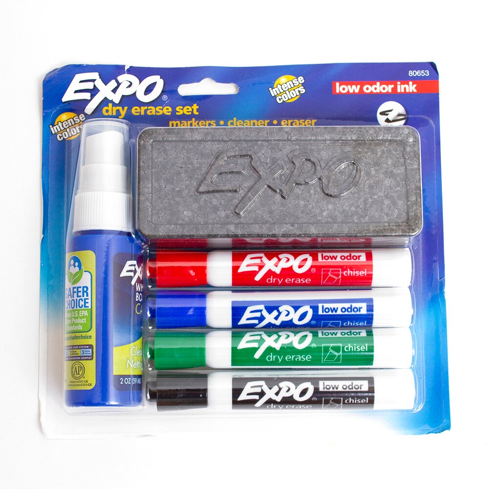 EXPO Low Odor Dry Erase Starter Set